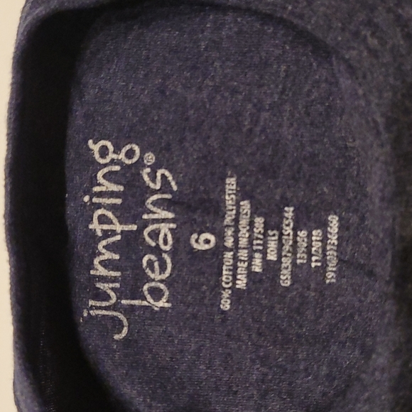 Jumping beans bundle size 6. T-shirt, long sleeve button up, black pants - Picture 7 of 10